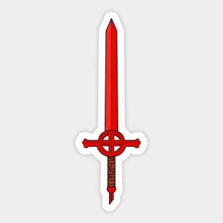 Blood Demon Sword Sticker